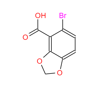 5-溴苯并[1,3]二氧杂环戊烯-4-羧酸,5–bromobenzo[d][1,3]dioxole-4-carboxylic acid