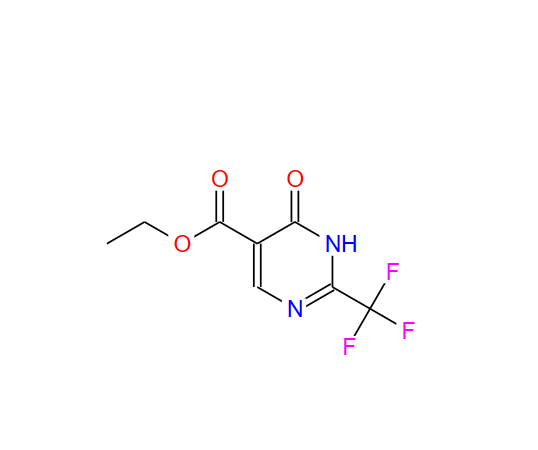 4-羟基-2-(三氟甲基)嘧啶-5-甲酸乙酯,ETHYL 4-HYDROXY-2-(TRIFLUOROMETHYL)PYRIMIDINE-5-CARBOXYLATE