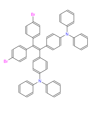[1,1-二(4'-溴苯基)-2,2-二(4''-二苯胺基苯基)]乙烯,4,4'-(2,2-bis(4-bromophenyl)ethene-1,1-diyl)bis(N,N-diphenylaniline)