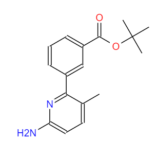 3-(6-氨基-3-甲基吡啶-2-基)苯甲酸叔丁酯,tert-Butyl3-(6-amino-3-methylpyridin-2-yl)benzoate