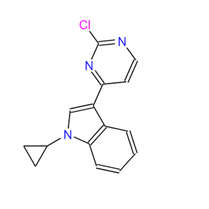 3-(2-氯嘧啶-4-基)-1-环丙基-1H-吲哚 1899922-76-9