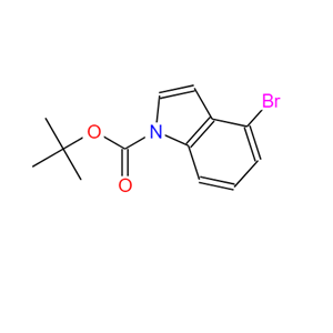 4-溴吲哚-1-羧基 酸 叔-丁基 酯 676448-17-2