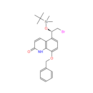 8-苄氧基-5-[(R)-2-溴-1-[(叔丁基二甲基硅烷基)氧基]乙基]
