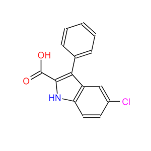 5-氯-3-苯基-1H-吲哚-2-羧酸 21139-31-1