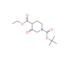 1-N-叔丁氧羰基-3-氧代哌啶-4-甲酸乙酯,3-Oxo-Piperidine-1,4-Dicarboxylic Acid 1-Tert-Butyl Ester 4-Ethyl Ester