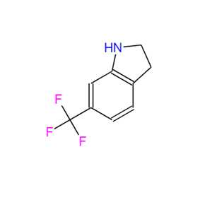 6-三氟甲基吲哚啉 181513-29-1