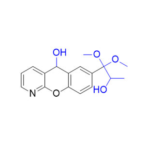 普拉洛芬雜質(zhì)09,7-(2-hydroxy-1,1-dimethoxypropyl)-5H-chromeno[2,3-b]pyridin-5-ol