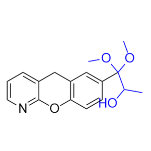 普拉洛芬雜質(zhì)23,1-(5H-chromeno[2,3-b]pyridin-7-yl)-1,1-dimethoxypropan-2-ol