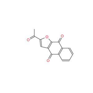 2-乙酰基呋喃并-1,4-萘醌；83280-65-3