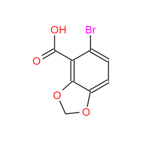 5-溴苯并[1,3]二氧杂环戊烯-4-羧酸