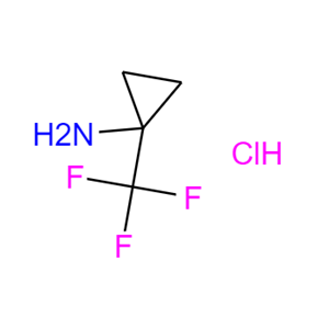 1-三氟甲基环丙胺盐酸盐,1-(trifluoromethyl)cyclopropan-1-amine hydrochloride