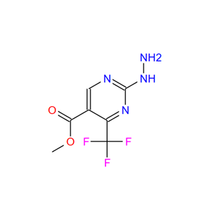 5-(甲氧基羰基)-4-(三氟甲基)嘧啶-2-肼,5-(METHOXYCARBONYL)-4-(TRIFLUOROMETHYL)PYRIMIDINE-2-HYDRAZINE