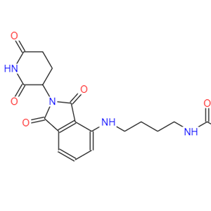 泊马度胺-氨基-C4-氨基叔丁酯