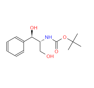 ((1R,2R)-2-羟基-1-羟甲基-2-苯基乙基)氨基甲酸叔丁酯,BOC-D-THREO-3-PHENYLSERINOL