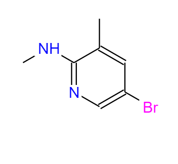 5-溴-N,3-二甲基吡啶-2-胺,5-Bromo-N,3-dimethylpyridin-2-amine
