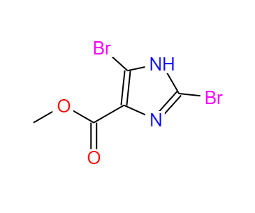 2,5-二溴-1H-咪唑-4-甲酸甲酯,Methyl2,5-dibromo-1H-imidazole-4-carboxylate