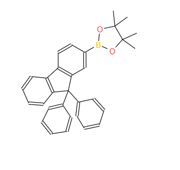 2-(9,9-二苯基-9H-芴-2-基)-4,4,5,5-四甲基-1,3,2-二氧硼杂环戊烷,2-(9,9-Diphenyl-9H-fluoren-2-yl)-4,4,5,5-tetramethyl-1,3,2-dioxaborolane