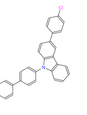 9-[1,1-联苯]-4-基-3-(4-氯苯基)-9h-咔唑,9-[1,1'-Biphenyl]-4-yl-3-(4-chlorophenyl)-9H-carbazole