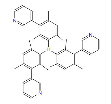 三[2,4,6-三甲基-3-(3-吡啶基)苯基]硼烷,Tris(2,4,6-trimethyl-3-(pyridin-3-yl)phenyl)borane