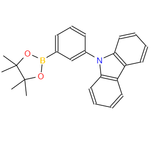 (3-(咔唑-9-基)苯基)频哪醇硼酸酯,9-(3-(4,4,5,5-Tetramethyl-1,3,2-dioxaborolan-2-yl)phenyl)carbazole