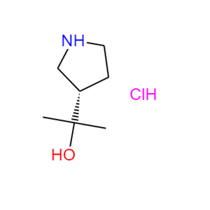 (S)-2-(3-吡咯烷基)-2-丙醇盐酸盐