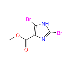 2,5-二溴-1H-咪唑-4-甲酸甲酯,Methyl2,5-dibromo-1H-imidazole-4-carboxylate