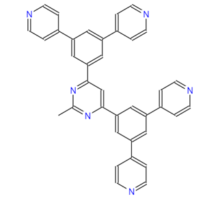 4，6-双(3，5-二(4-吡啶)基苯基)-2-甲基嘧啶