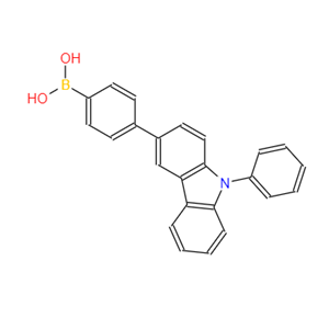 (4-(9-苯基-9H-咔唑-3-基)苯基)硼酸,(4-(9-phenyl-9H-carbazol-3-yl)phenyl)boronic acid