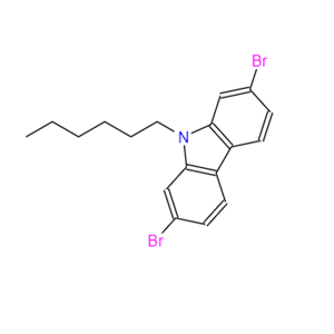 2,7-二溴-9-乙基-9H-咔唑