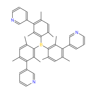 三[2,4,6-三甲基-3-(3-吡啶基)苯基]硼烷,Tris(2,4,6-trimethyl-3-(pyridin-3-yl)phenyl)borane