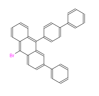 10-溴-9-（4-联苯基）-2-苯基蒽,9([1,1`-biphenyl]-4-yl)-10-broMo-2-phenylanthracene