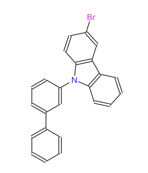 9-[1,1'-联苯]-3-基-3-溴-9H-咔唑,9-([1,1'-biphenyl]-3-yl)-3-broMo-9H-carbazole