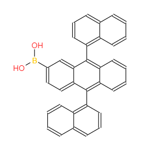 (9,10-二(萘-1-基)蒽-2-基)硼酸,(9,10-di(Naphthalen-1-yl)anthracen-2-yl)boronicacid