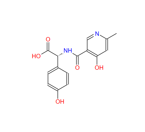 2-(6-甲基-4-羟基烟酰胺基)-2-(4-羟基苯基)乙酸,2-(4-Hydroxy-6-methylnicotinamido)-2-(4-hydroxyphenyl)acetic acid