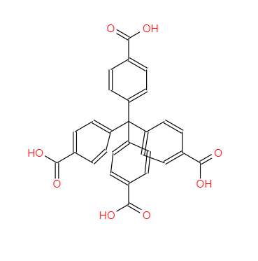 四(4-羧基苯基)甲烷,4-[tris(4-carboxyphenyl)methyl]benzoic acid