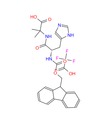 FMOC-HIS-AIB-OH TFA,Fmoc-His-AiB-OH TFA