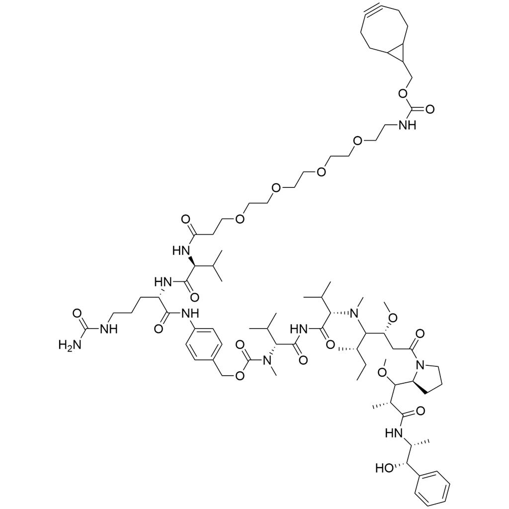 endo-BCN-PEG4-Val-Cit-PAB-MMAE,endo-BCN-PEG4-Val-Cit-PAB-MMAE