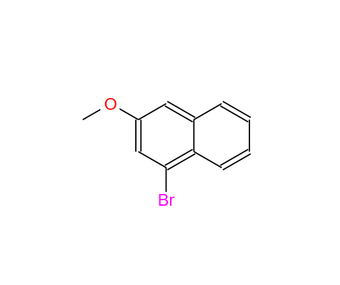 1-溴-3-甲氧基萘,1-bromo-3-methoxynaphthalene