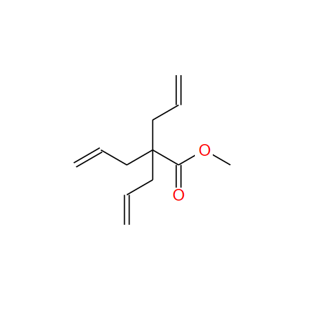 METHYL TRIALLYL ACETATE,methyl 2,2-diallylpentan-2-carboxylate