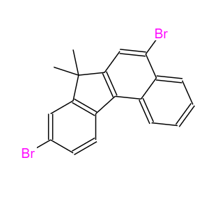 5,9-二溴-7,7-二甲基-7H-苯并[c]芴,5,9-dibroMo-7,7-diMethyl-7H-benzo[c]flourene