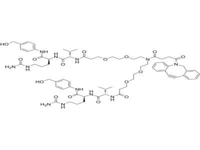 DBCO-(PEG2-Val-Cit-PAB)2,DBCO-(PEG2-Val-Cit-PAB)2