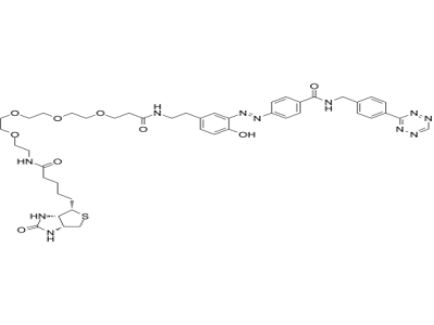 Tetrazine-diazo-PEG4-biotin,Tetrazine-diazo-PEG4-biotin