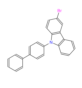 3-溴-9-(4-聯(lián)苯基)咔唑,3-Bromo-9-(4-biphenylyl)carbazole