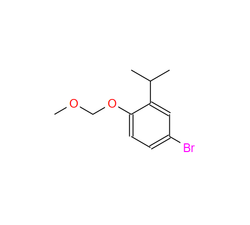 4-溴-2-異丙基苯基甲氧基甲基醚,4-Bromo-2-isopropyl phenyl methoxymethyl ether