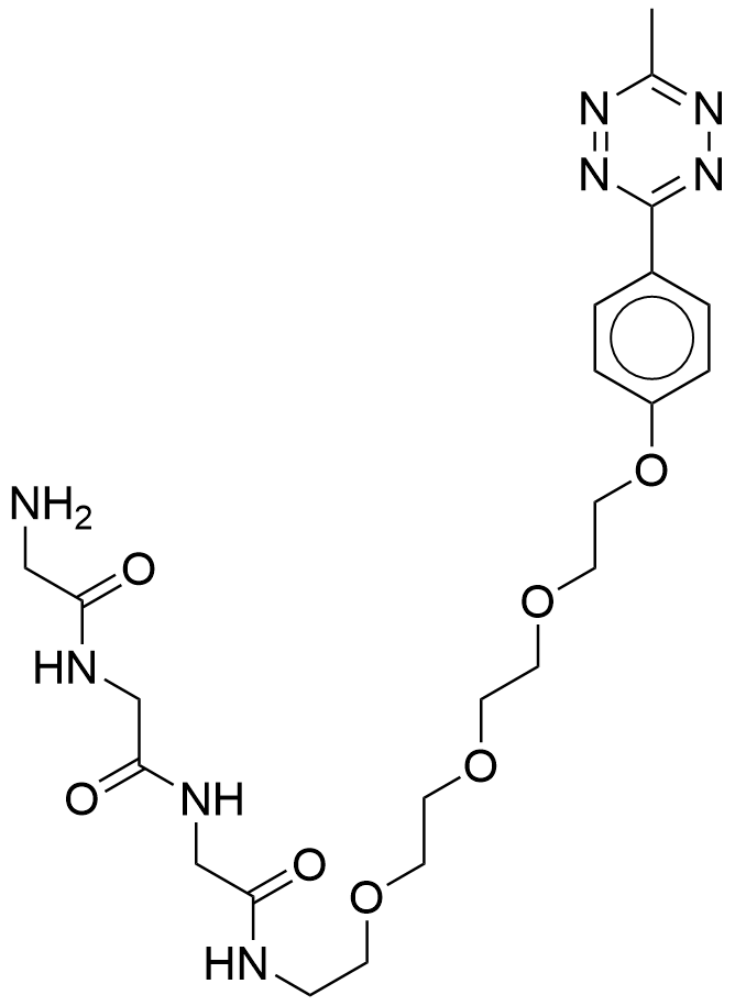 Gly-Gly-Gly-PEG4-methyltetrazine,Gly-Gly-Gly-PEG4-methyltetrazine