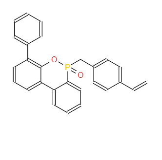 6H-二苯并[C,E][1,2]氧杂磷菲,6-[2,5-双[(4-乙烯基苯基)甲氧基]-4-苯基-6-氧化磷,6H-Dibenz[c,e][1,2]oxaphosphorin, 6-[(4-ethenylphenyl)methyl]-4-phenyl-6-oxide