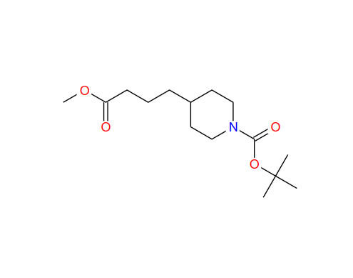 1-BOC-哌啶-4-丁酸甲酯,N-BOC-piperidine-4-butanoate methyl ester