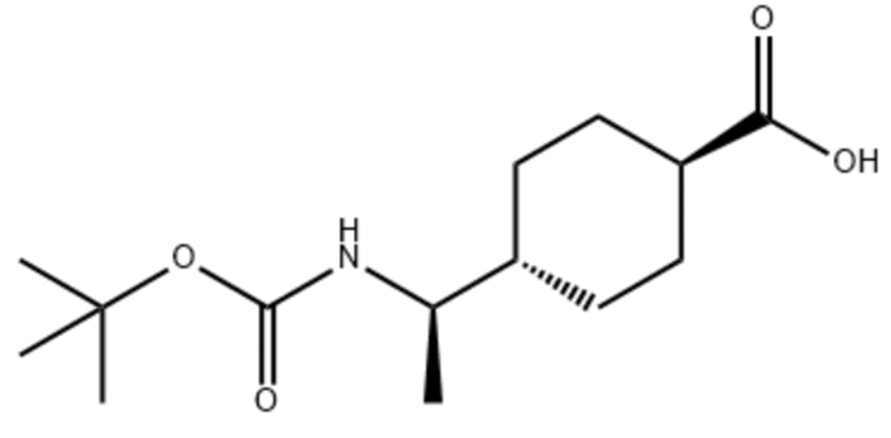 反式-4-[(R)-1-[(叔丁氧基羰基)氨基]乙基]环己烷羧酸,trans-4-[(R)-1-[(tert-Butyloxycarbonyl)amino]ethyl]cyclohexanecarboxylic acid