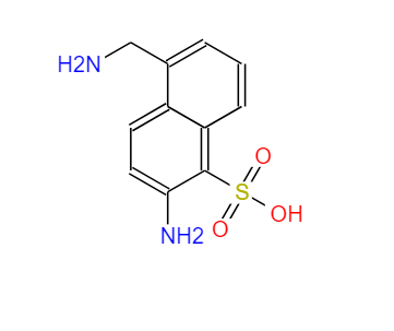 2-氨基-5-(氨基甲基)-1-萘磺酸,2-amino-5-(aminomethyl)naphthalene-1-sulphonic acid