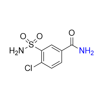 吲达帕胺杂质09,4-chloro-3-sulfamoylbenzamide